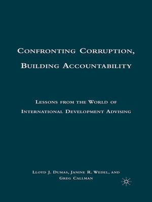 cover image of Confronting Corruption, Building Accountability